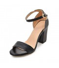 Women's Sandals Spring Summer Comfort Leather Dress Stiletto Heel