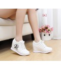 Hidden Wedge Heels Fashion Women's Elevator Shoes
