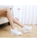 Hidden Wedge Heels Fashion Women's Elevator Shoes