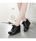 Hidden Wedge Heels Fashion Women's Elevator Shoes