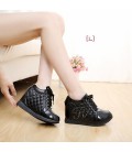 Hidden Wedge Heels Fashion Women's Elevator Shoes