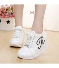 Hidden Wedge Heels Fashion Women's Elevator Shoes