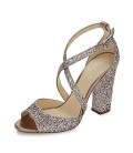 Women's Sandals Club Shoes Glitter Leatherette Summer 
