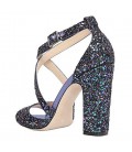 Women's Sandals Club Shoes Glitter Leatherette Summer 