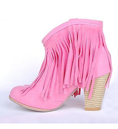 Women's Shoes PU Fall Winter Comfort Boots