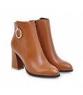 women pumps square heels fashion lace up women boots 