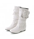 Women's Boots Fashion Boots Fall Winter Leatherette Casual