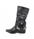 Women's Boots Fashion Boots Fall Winter Leatherette Casual