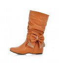 Women's Boots Fashion Boots Fall Winter Leatherette Casual