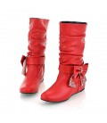 Women's Boots Fashion Boots Fall Winter Leatherette Casual
