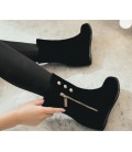 Women's Boots Comfort Novelty Bootie Fall Winter Leatherette Casual 