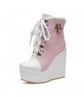 2017 slope with the boots and high-heeled boots
