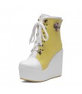 2017 slope with the boots and high-heeled boots