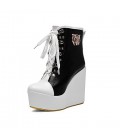 2017 slope with the boots and high-heeled boots