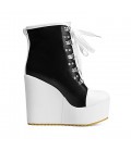 2017 slope with the boots and high-heeled boots