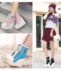 2017 slope with the boots and high-heeled boots