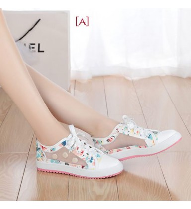 Women Summer meash shoes zapatos mujer printed shoes