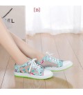 Women Summer meash shoes zapatos mujer printed shoes