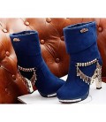 Women‘s Boots Summer Fashion Boots Fleece Casual