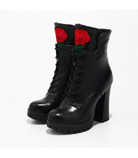 Women's Boots Comfort Novelty Gladiator Cowboy / Western Boots 
