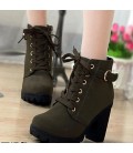Women's Shoes PU Fall Winter Comfort Boots