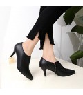 Women's Boots Comfort PU Summer Casual Zipper Kitten Heel Ruby 
