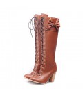Women's Shoes Chunky Heel Round Toe/Closed Toe Boots