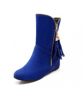 Women's Boots Spring Fall Winter Comfort Fleece
