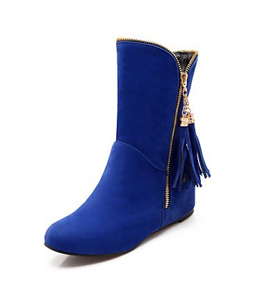 Women's Boots Spring Fall Winter Comfort Fleece