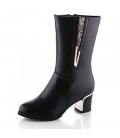 Women's Boots Combat Boots Fall Real Leather Walking Shoes