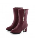 Women's Boots Combat Boots Fall Real Leather Walking Shoes
