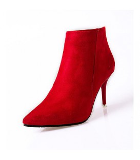 Women's Heels Comfort Combat Boots Cashmere