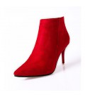 Women's Heels Comfort Combat Boots Cashmere