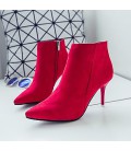 Women's Heels Comfort Combat Boots Cashmere