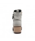 Women's Boots Bootie Fall Winter Leatherette Casual Dress