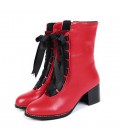 Women's Shoes PU Spring Summer Comfort Novelty Fashion Boots 