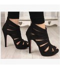 Women's Shoes PU Summer Comfort Boots For Casual Black Red