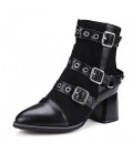 Women's Shoes Nubuck leather Leatherette Fall Winter Fashion Boots 