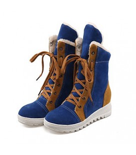 Women's Shoes Flocking Fall Winter Mary Jane Snow Boots