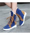 Women's Shoes Flocking Fall Winter Mary Jane Snow Boots