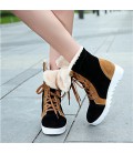 Women's Shoes Flocking Fall Winter Mary Jane Snow Boots