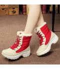 Women's Boots Winter Platform / Snow Boots Fabric Outdoor