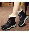 Women's Boots Winter Platform / Snow Boots Fabric Outdoor