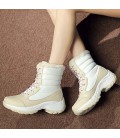 Women's Boots Winter Platform / Snow Boots Fabric Outdoor