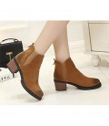 Boots Winter Platform PU / Microfibre Office & Career / Casual Chunky 