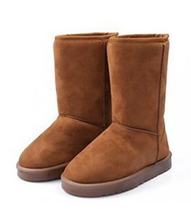 Women's Boots Fall Winter Comfort Fur Outdoor Casual Flat Heel 