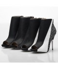 Women's Boots Spring / Summer / Fall Heels / Peep Toe / Fashion Boots
