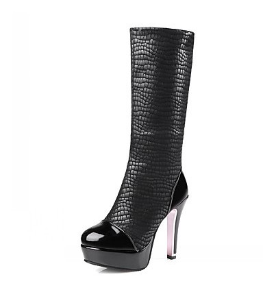 Women's Boots Spring Fall Winter Platform Comfort Novelty Leatherette Women's Boots Spring Fall Winter Platform Comfort Novelty Leatherette