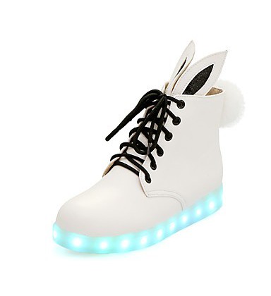 Women's Boots Spring Fall Winter Comfort Novelty Ankle Strap PU Women's Boots Spring Fall Winter Comfort Novelty Ankle Strap PU