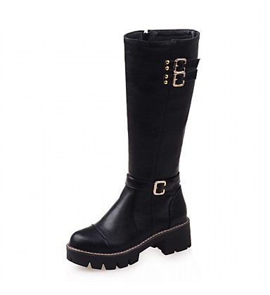Women's Boots Spring Fall Winter Platform Comfort Novelty Patent Women's Boots Spring Fall Winter Platform Comfort Novelty Patent